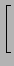 $\displaystyle \left[\vphantom{ \frac{1}{2}(f_1+f_N) + \sum_{i=2}^{N-1}f_i }\right.$